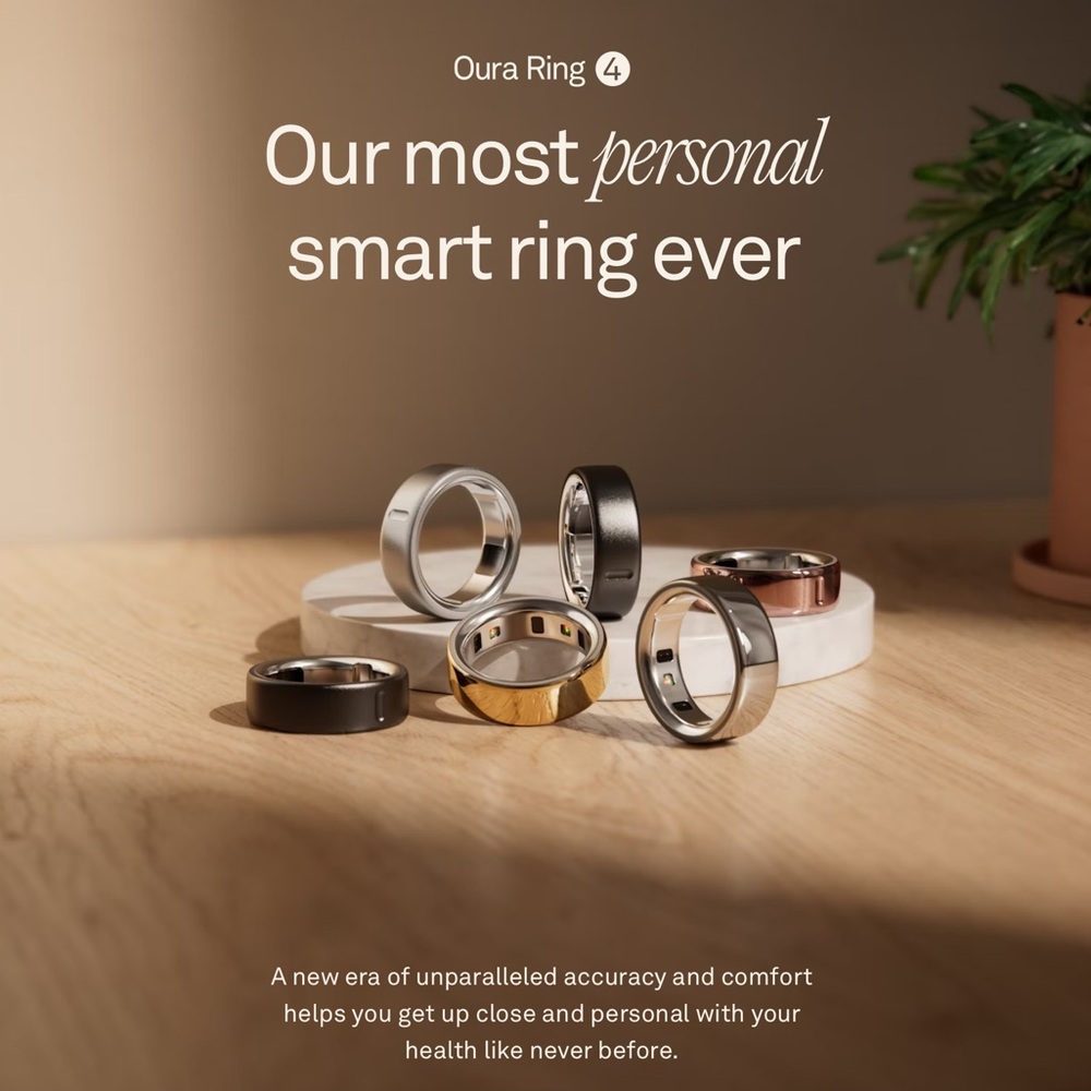 Oura Ring Gen 4 – Heritage Gold – Size 7 - Picture 3 of 6